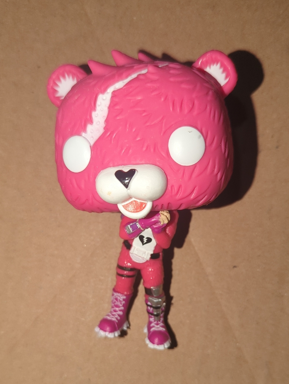 Funko Fortnite Pink Bear Vinyl Figure with White Accents